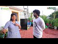 dance master சாண்டி மாடித்தோட்டம் sandy garden tour celebrity garden pasumai vikatan