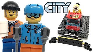 LEGO City Snow Groomer review! 2019 set 60222!