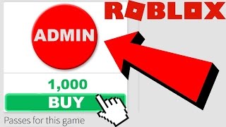 Roblox admin commands games