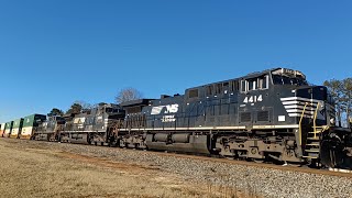 Hot Tracks! Aggressive GE AC44C6M Norfolk Southern TRIO #4414 -#28r counterpart NS DUO #4506 -#27a