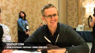 John Stephens GOTHAM Interview Comic Con 2015