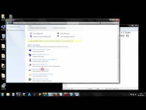 Disable the Irritating Sticky  Filter Keys Popup Dialogs in Windows Step By Step Tutorial