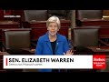 breaking news elizabeth warren excoriates israeli pm netanyahu demands idf operational restraint