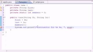 Part 46: Java Programming Tutorial - Static .
