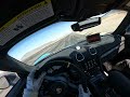 one lap in the porsche 718 gt4rs on track pov