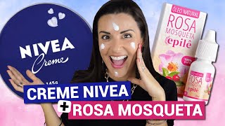 NIVEA CREAM IN THE BLUE CAN AND ROSEHIP OIL How to Use?! | Cheap from the drugstore