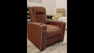 Primium Home Theater Seating Recliner Sofa in India / Theater Seating/ Motorized Recliner sofa