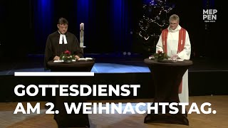 GEMEINDE | ÖKUMENISCHER GOTTESDIENST AM 2. WEIHNACHTSTAG 2020