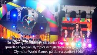 Invigning av Special Olympics World Games 2015