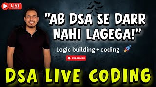 DSA live coding (array delete, update , insert , create, display operation )