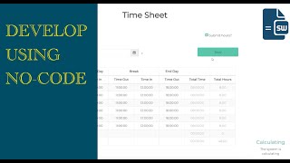 How To Build A Timesheet Application With No Code