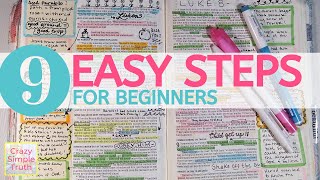 Bible Study How to (for Beginners) 9 Easy Steps/Tips/& Tricks!!