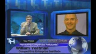 Thom debates William Yeatman on Greenhouse Gases & EPA
