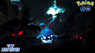 MEJORADO ¡EL CLÁSICO DOBLE FANTASMA CON AZUMARILL EN LIGA SÚPER!