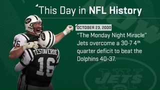 The Jets' Monday Night Miracle | This Day In NFL History (10/23/2000)