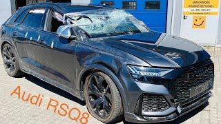 Audi RSQ8. The body repair. Ремонт алюминиевого кузова.