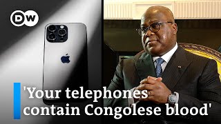 Exclusive: Congo President Tshisekedi accuses Apple of using smuggled minerals | DW News