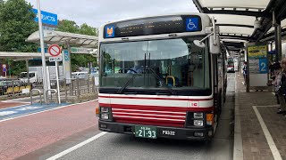 【路線バス走行音🚌】小田急バス 11-F9322 いすゞLKG-LV234L3(AT(多摩200か2193)) 走行音 あざみ野駅〜王禅寺東三丁目間