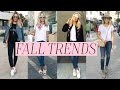 FALL FASHION TRENDS LOOKBOOK! 4 EASY OUTFIT IDEAS! 4K