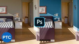 How To Change Wall Color In Photoshop! [Pro Technique]