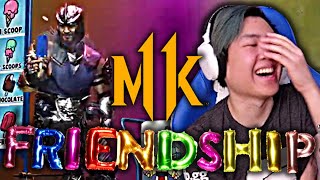 Mortal Kombat 11 - FIRST Look at FRIENDSHIPS!! [REACTION]