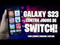 GALAXY S23 contra JOGOS de SWITCH! | Snapdragon 8 Gen 2 | YUZU, Skyline Edge, EggNS e MAIS!