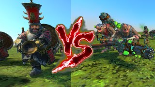 Blunderbusses VS Ratling Guns. Total War Warhammer 3