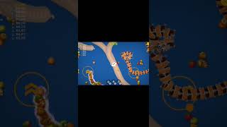 Worms Zone io soanp wala सांप गेम वीडियो snake game video #subscribe