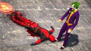 Joker VS Deadpool Epic Battle | Redux Mango