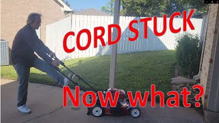Mower Cord Wont Pull