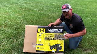 Unboxing and Assembly of the Hawk Crawler Multi use cart