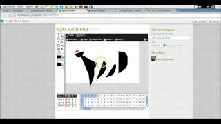 google shared spaces ajax animator is interesting but beta