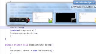 JDBC Tutorials for beginners 5 Java program to update database records