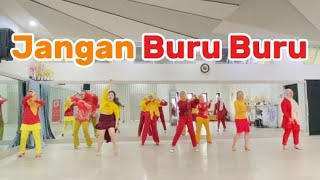 Jangan Buru Buru | Anis Halilah (INA) \u0026 Syantika LD (INA) | LINE DANCE | ILDI SUMSEL