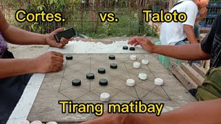 Mandirigma Ng cortes vs master Ng taloto tournament #dama #romforztv