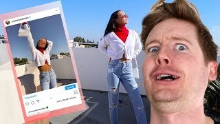 TAKING MY OWN INSTAGRAM PHOTOS embarrassing - Emma Chamberlain Reaction