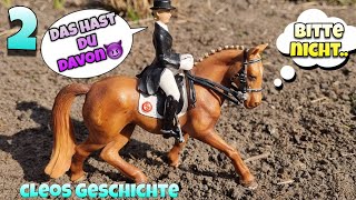 Die traurige Geschichte eines Dressurpferdes namens Cleo 😭😕💖Schleich Video TEI 2