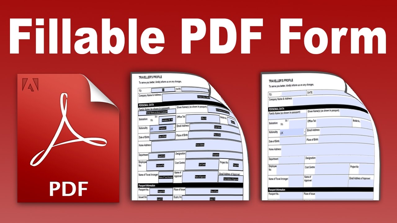 Fillable Pdf Form