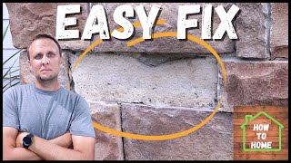 How To Reattach Stacked Stone | Easy Way to Fix Stacked Stone That Has Fallen