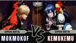 FF:CotW ⭐ MOKMOKOF (Rock Howard) vs KEMUKEMU (Hotaru Futaba)⭐Replay Match - [FATAL FURY: CotW]