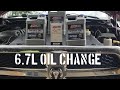 2013 Cummins oil change. #cummins #6.7 #ram