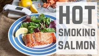 Hot Smoked Salmon Recipe - How to Smoke Fish (no brine version) #AD