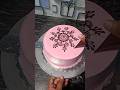 cake पर बनाई मेहंदी design| mehndi theme cake | #shorts #ytshorts #shortsfeed #viral #cake #trending