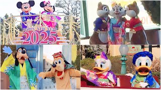 【TDL】ニューイヤーズ•グリーティング2025（プラザ＆トゥーンタウン撮影）