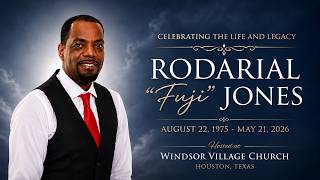 Celebrating the Life and Legacy of Rodarial "Fuji" Jones