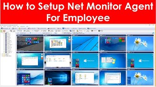 How to Setup Net Monitor Agent For Employee