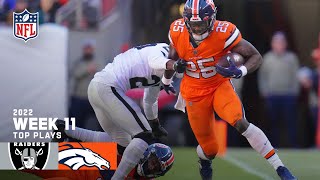 Denver Broncos Highlights vs. Las Vegas Raiders | 2022 Regular Season Week 11