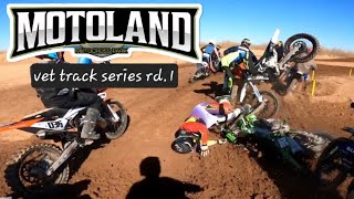 24th to 4th / motoland vet track race