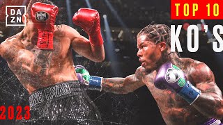 Did Gervonta Davis Or Anthony Joshua Deliver The KO Of 2023? | DAZN's Top 10 Knockouts