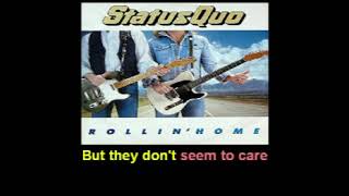 status quo - rollin' home karaoké